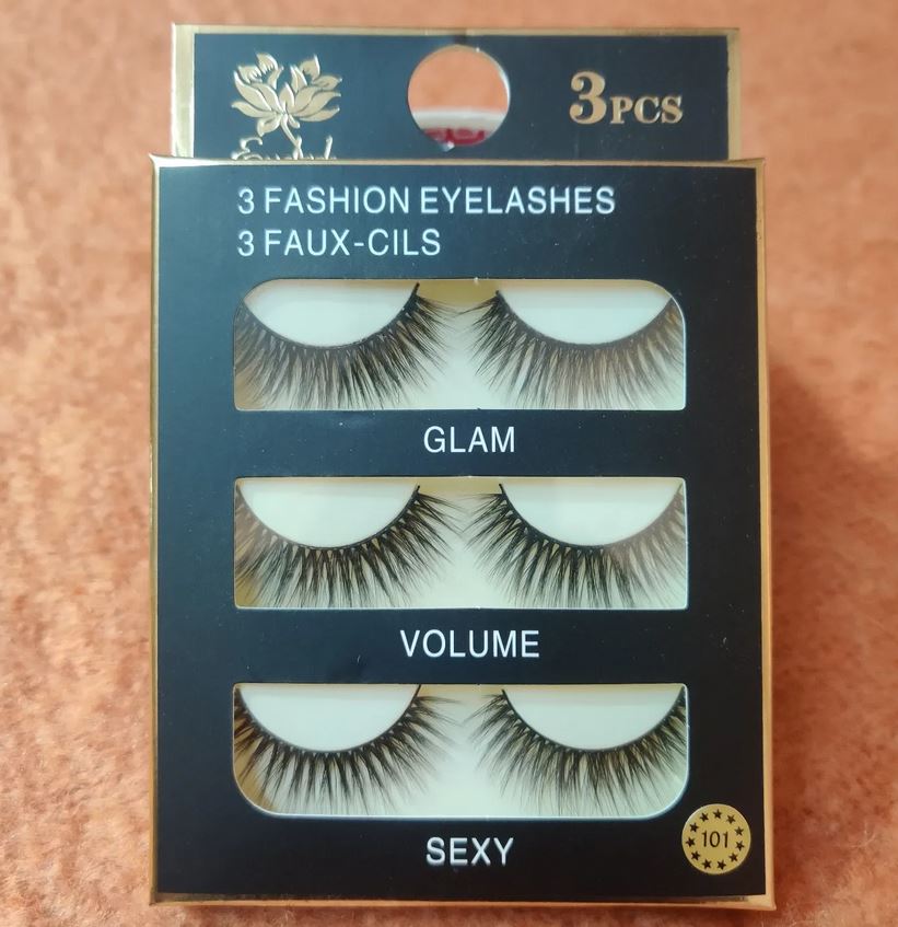 Faux Cils 3 Pairs False Eyelashes